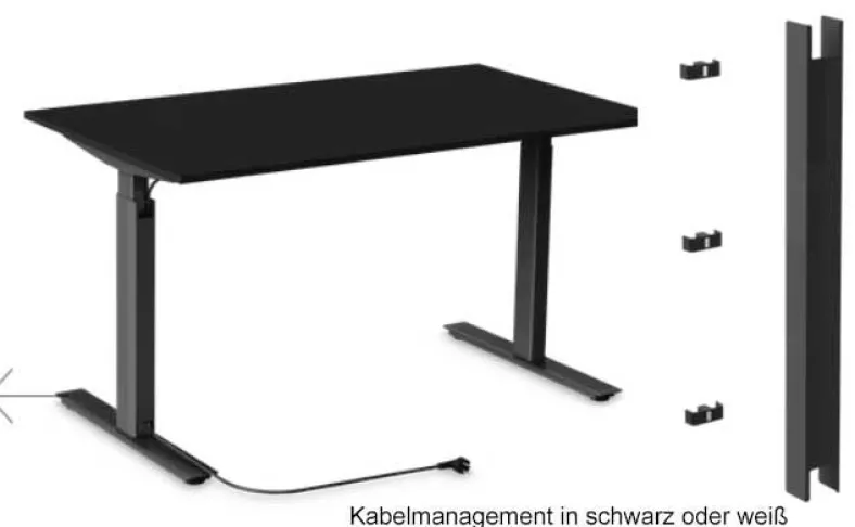 Aeris Active Desk Stehschreibtisch höhenverstellbar in 3 Farben