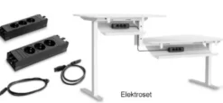 Aeris Active Desk Stehschreibtisch höhenverstellbar in 3 Farben