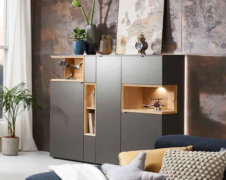 Andiamo Home Highboard Wohnzimmer
