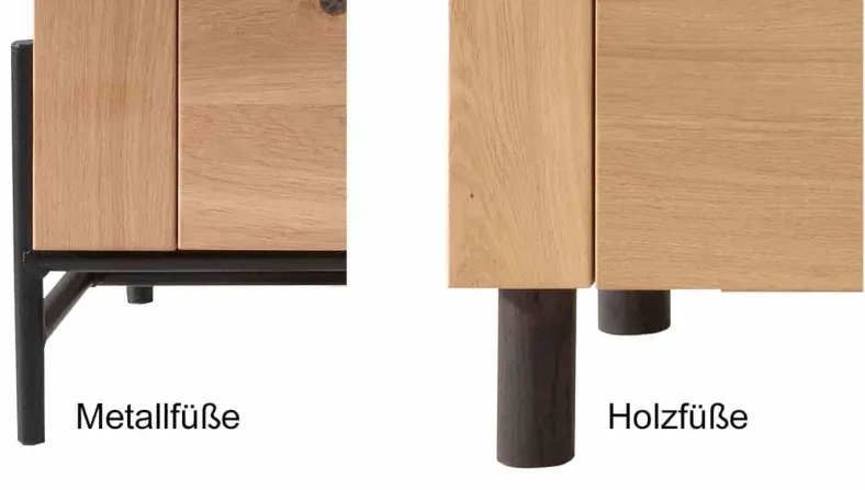 Ascona Sideboard Holz modern