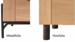 Ascona Wohnzimmerschrank Massivholz