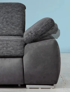 Atlantis Ecksofa mit Sitztiefenverstellung