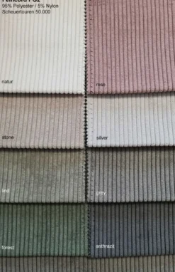 Atlantis Ecksofa mit Sitztiefenverstellung