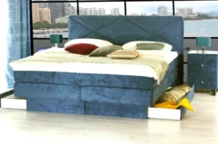 Bali Boxspringbett 200x200 mit Bettkasten