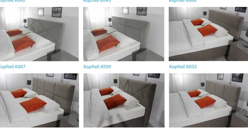 Bali Boxspringbett 180x200 mit Bettkasten