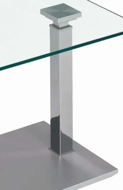 1443 Beistelltisch mit Rollen höhenverstellbar