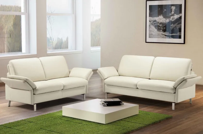 Belen 2 Sitzer Sofa Leder modern