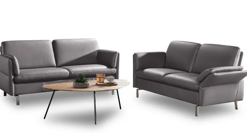 Belen 2 Sitzer Sofa Leder modern