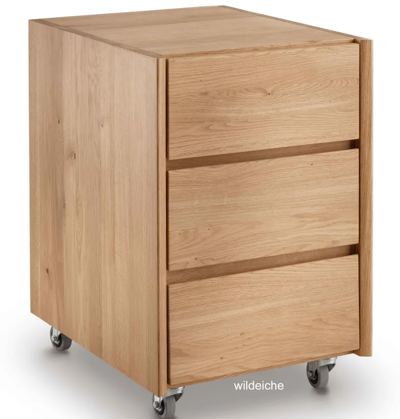 Bergamo höhenverstellbarer Schreibtisch Holz