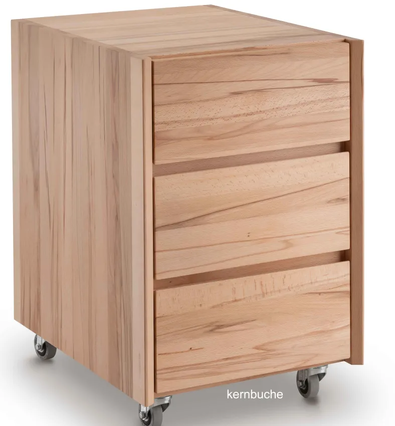 Bergamo höhenverstellbarer Schreibtisch Holz