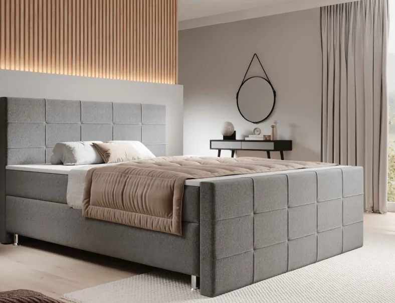 Boxspringbett mit Fußteil