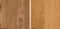 Carbonara Holztisch mit Baumkante