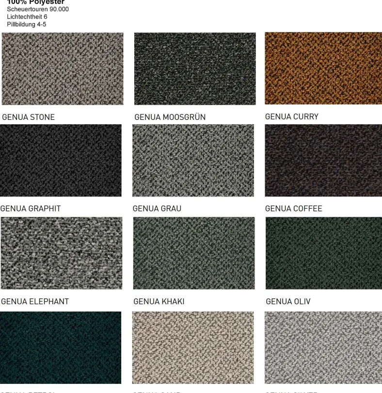 Carola Esszimmerstühle mit Holzbeinen
