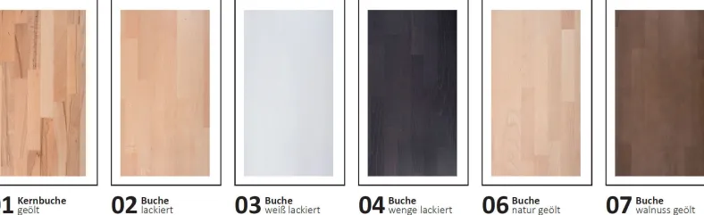 Classic 370 buche Massivholzbett