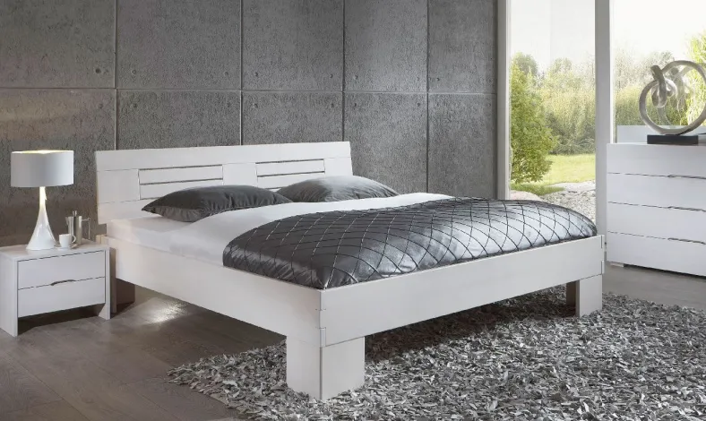 Classic 375 buche Massivholz Bett