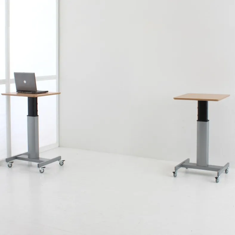 ConSet kleiner Schreibtisch höhenverstellbar Steh / Sitz 80 kg