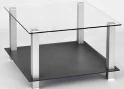 Couchtisch Glas Metall