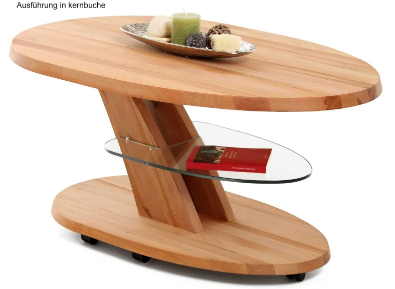 4328 Couchtisch oval höhenverstellbar