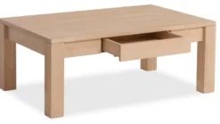CS100-400 Couchtisch Holz mit Schublade