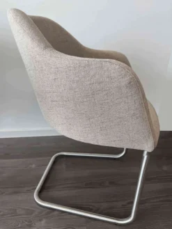 2er Set Schwingsessel beige