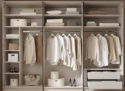 Extenso Kleiderschrank mit Glastüren