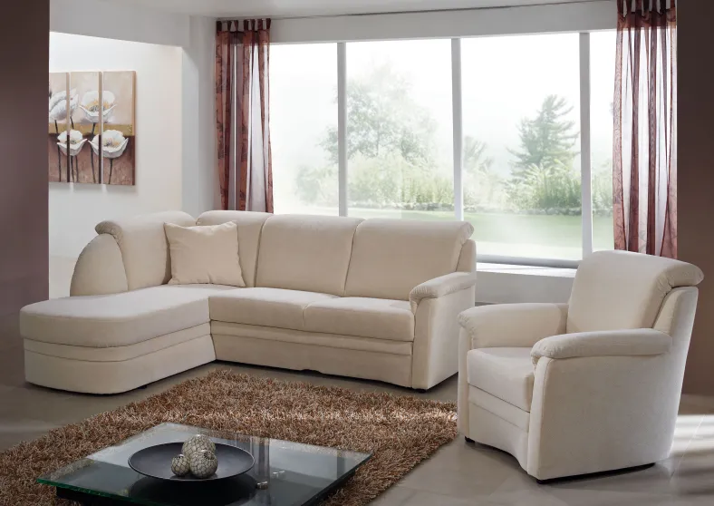 Florenz L Sofa mit Schlaffunktion