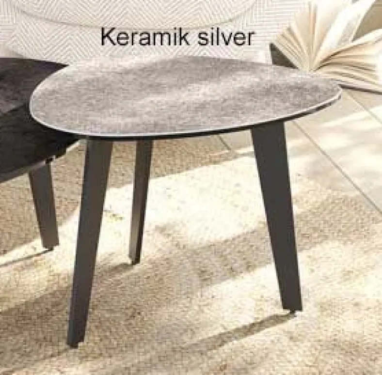 Galet Beistelltisch Keramik
