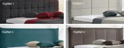 Hover Boxspringbett 180x200 mit LED