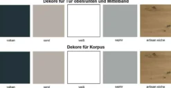 Includo Kleiderschrank mit Spiegel