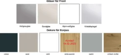 Includo Schwebetürenschrank mit Innenausstattung