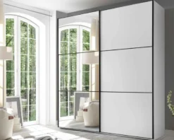 Includo Schwebetürenschrank mit Spiegel