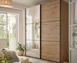 Includo Schwebetürenschrank mit Spiegel