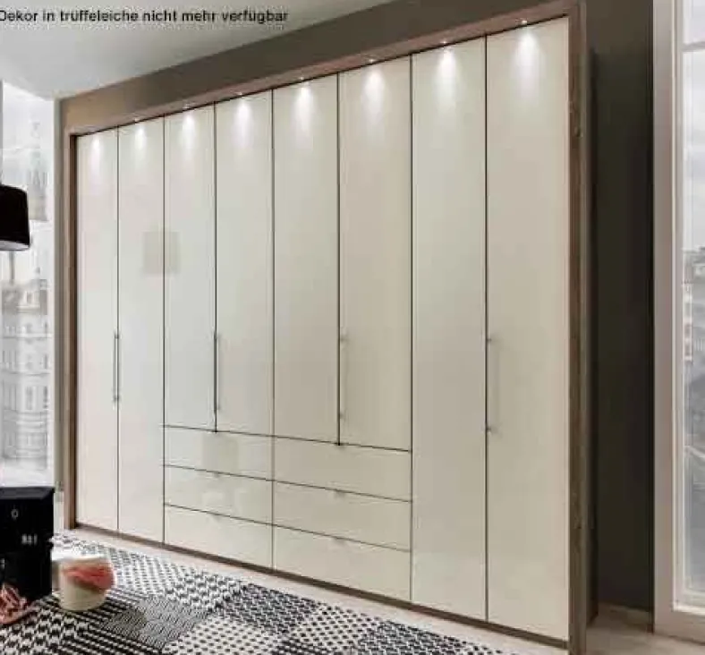 Kansas Kleiderschrank mit Schubladen 400 cm