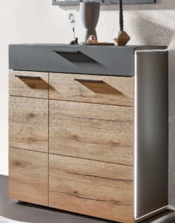 Kitzalm Garderobe eiche/anthrazit
