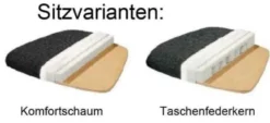 Lassan Sitzbank mit Lehne Esszimmer
