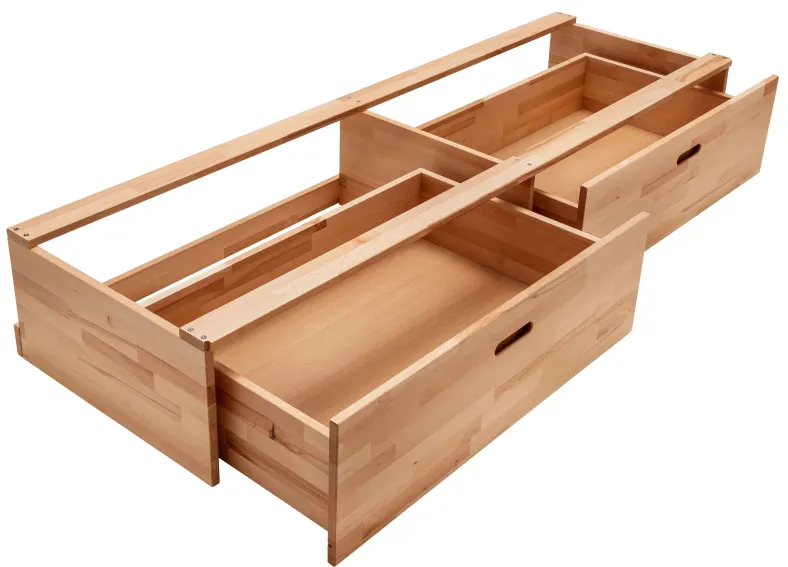 Los Angeles Holzbett mit Stauraum