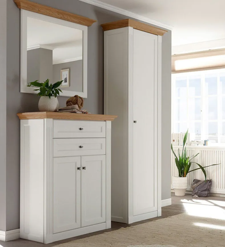 Maisonette Flurgarderobe Landhausstil
