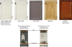 Maisonette Flurgarderobe Landhausstil