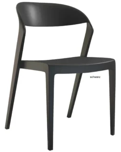 Marceau Kunststoffstühle 2er Set