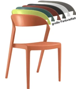 Marceau Kunststoffstühle 2er Set