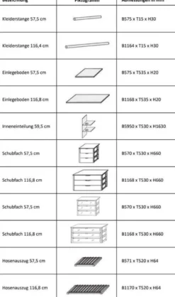 Massivholz Kleiderschrank