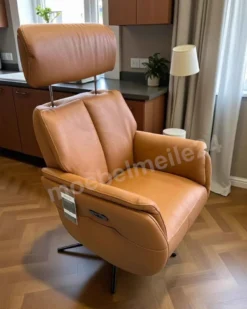 Milano Wohnlandschaft Leder mit Relaxfunktion