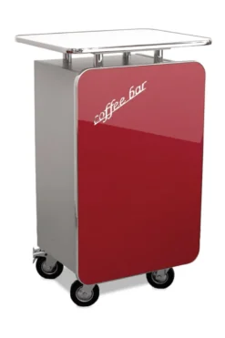 Mini-Theke Coffee Bar mit Rollen