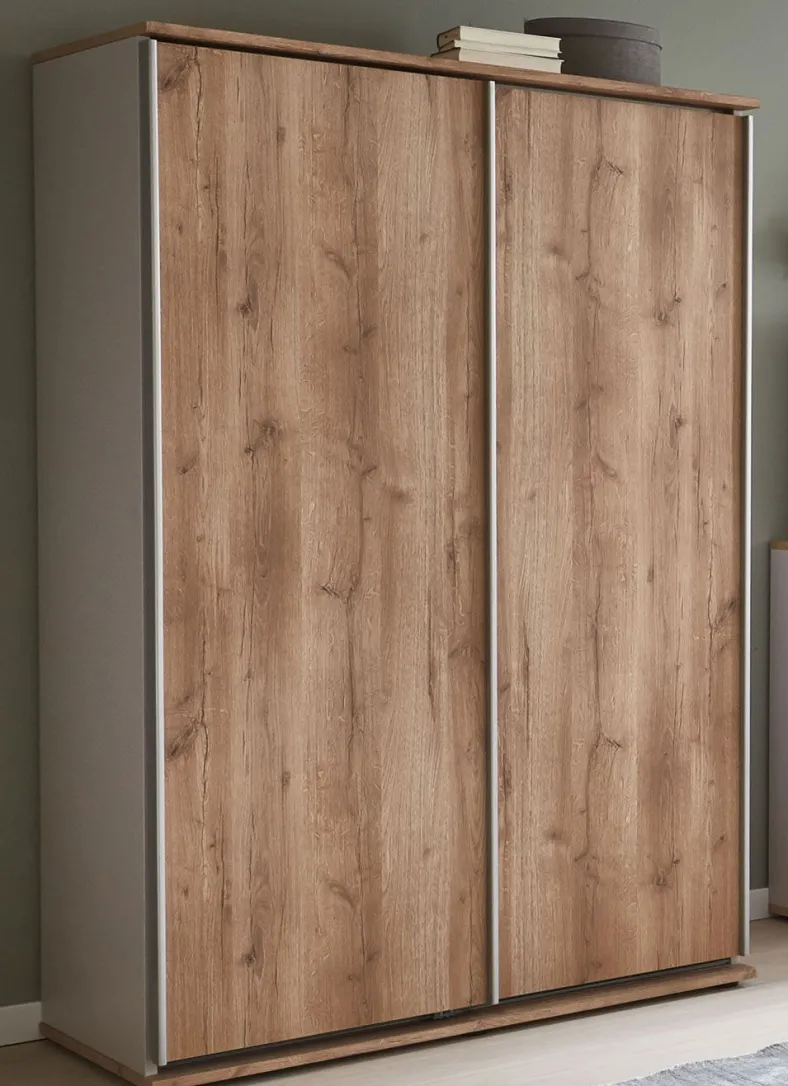 New York Schwebetürenschrank 2-türig