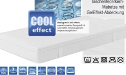 Nubo Flex Matratze mit Gelauflage