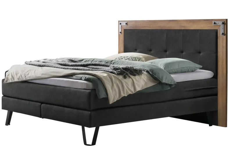Oakland Boxspringbett retro