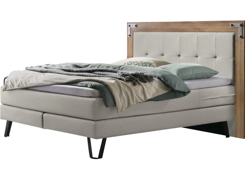 Oakland Boxspringbett retro