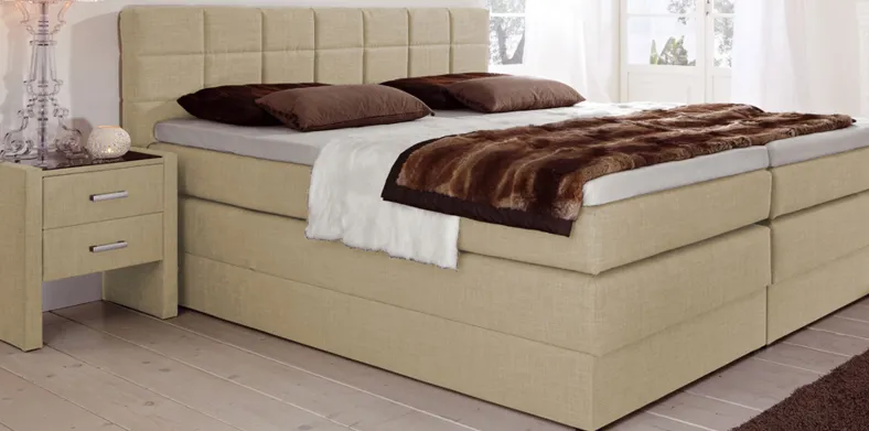 Oregon Boxspringbett 200x200 mit Stauraum