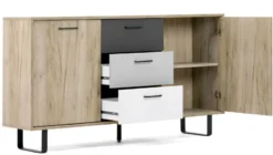 Orlando modernes Sideboard eiche