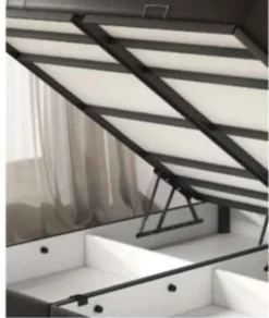 Polsterbett mit Stauraum optional